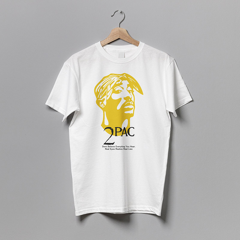 2pac1-web تیشرت اسپان طرح توپاک - Image 1