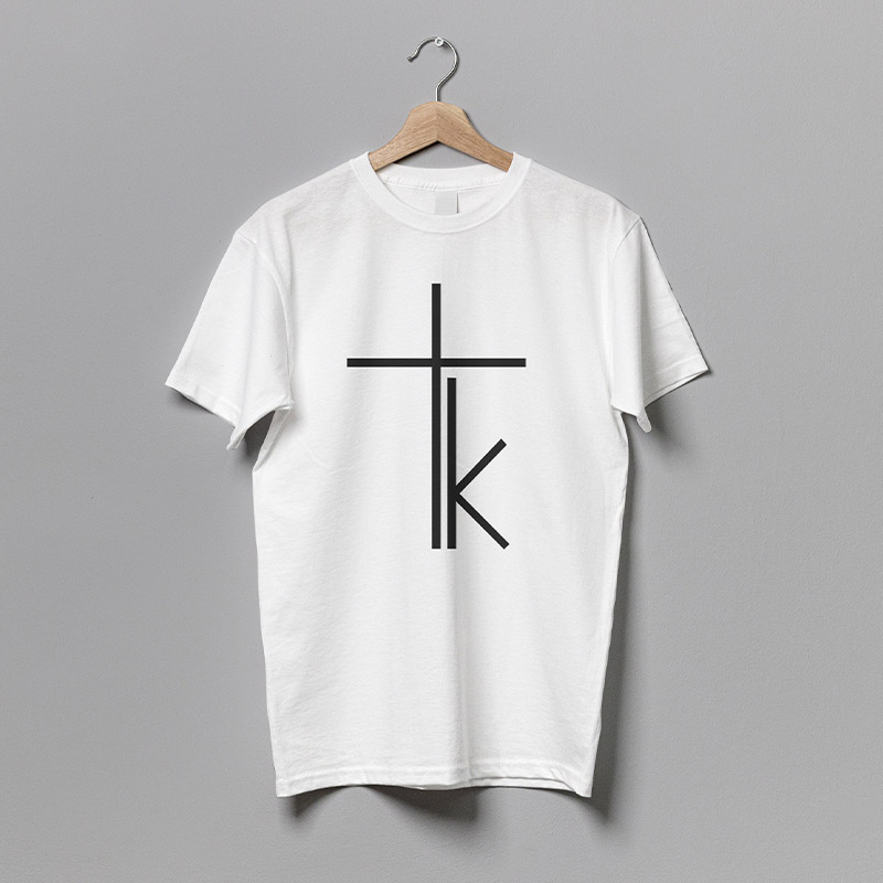tk-web تیشرت اسپان طرح tk - Image 1