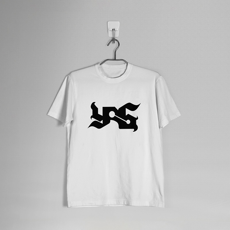 yas-web تیشرت اورسایز طرح یاس - Image 1