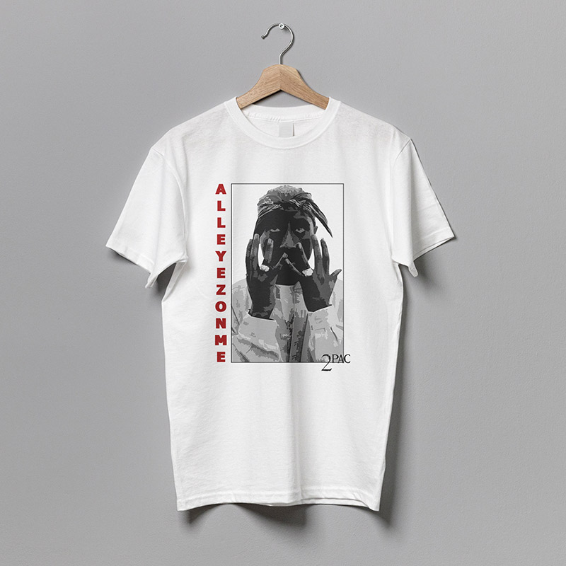 2pac-98-web تیشرت اسپان طرح توپاک - Image 1