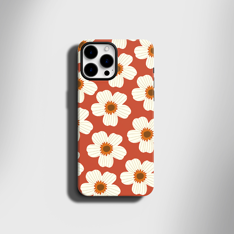 t164-flower قاب موبایل طرح گل - Image 1