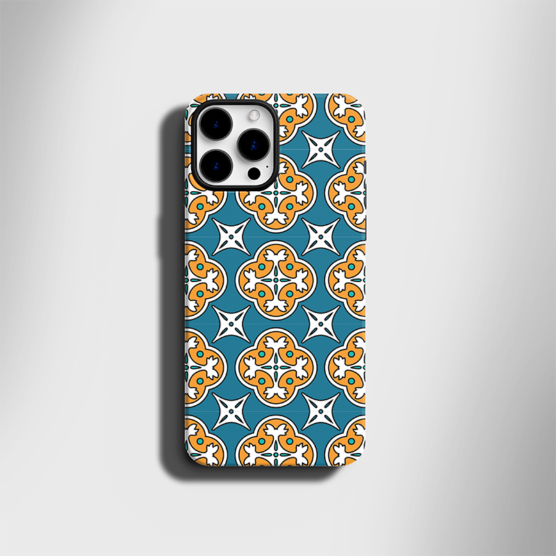 t203-tile قاب موبایل طرح کاشی - Image 1
